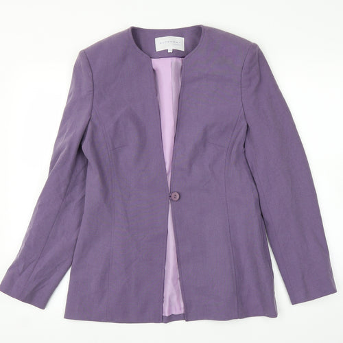 Autonomy Womens Purple   Cardigan Jumper Size 10