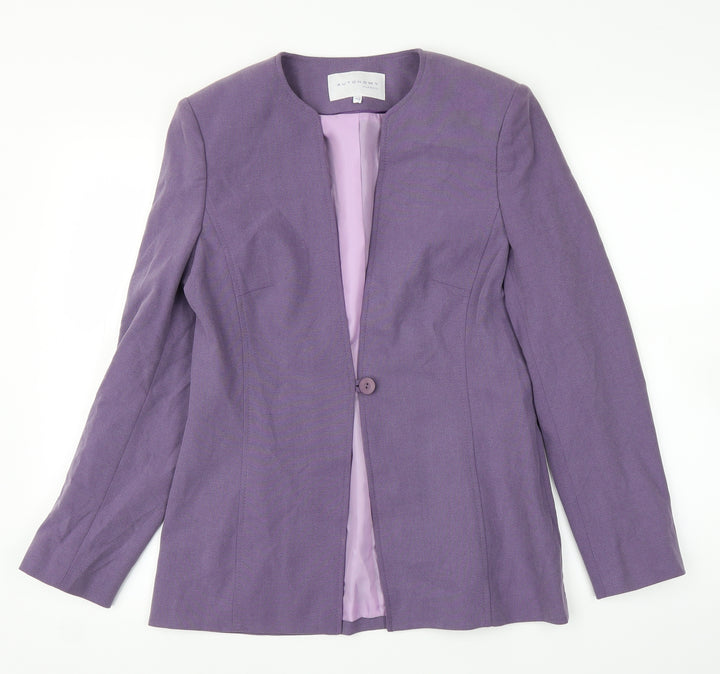 Autonomy Womens Purple Cardigan Jumper Size 10