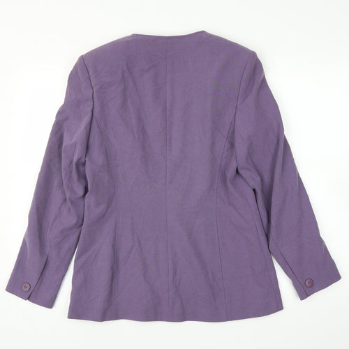 Autonomy Womens Purple   Cardigan Jumper Size 10