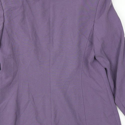 Autonomy Womens Purple   Cardigan Jumper Size 10