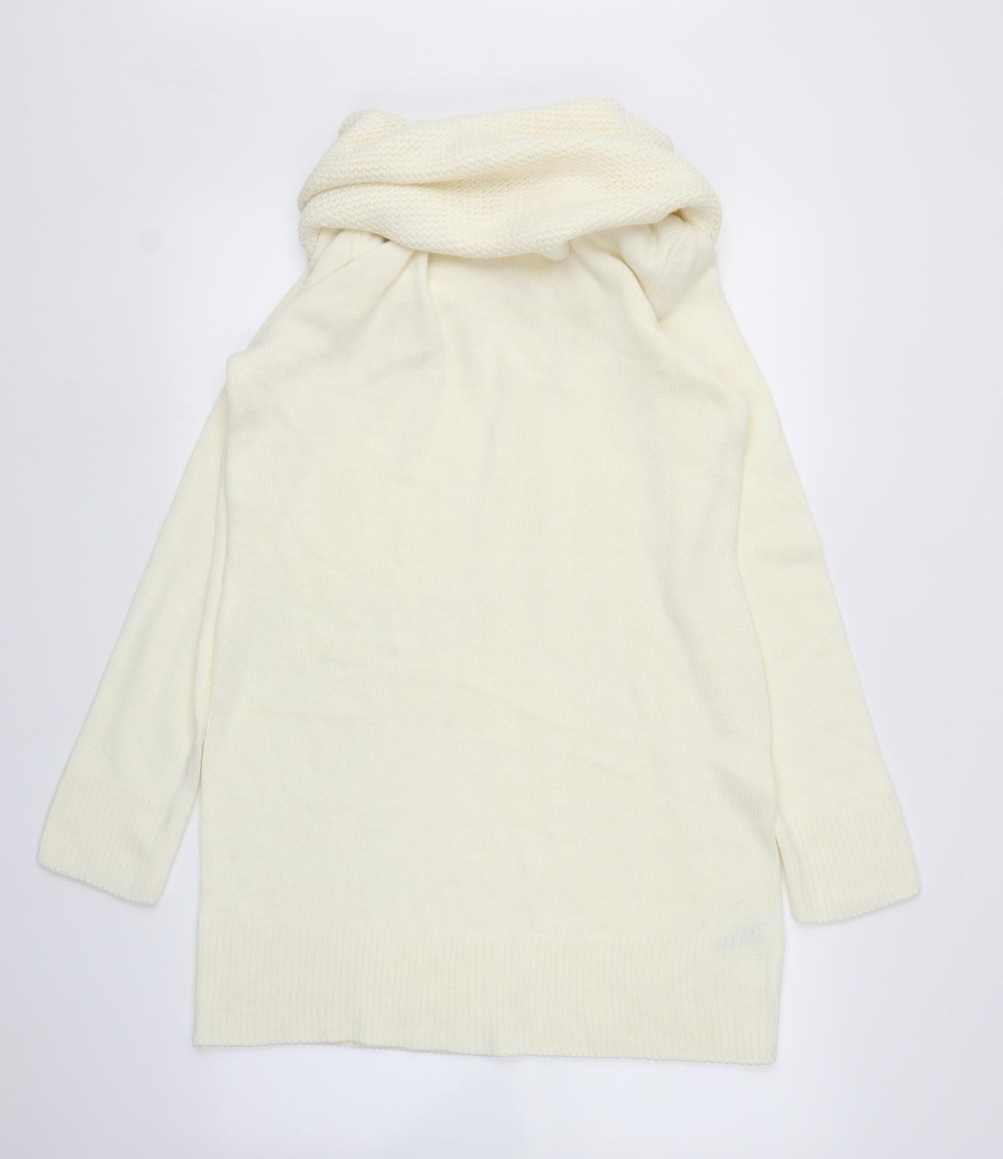H&M Womens Ivory   Pullover Jumper Size L