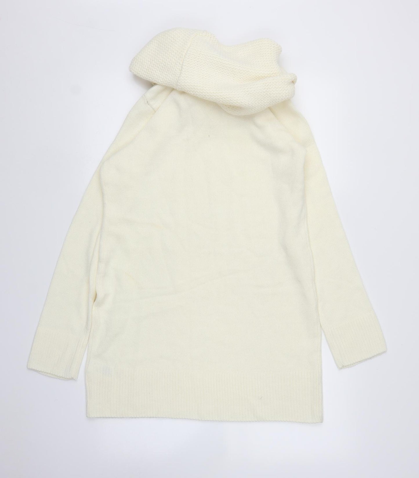 H&M Womens Ivory   Pullover Jumper Size L