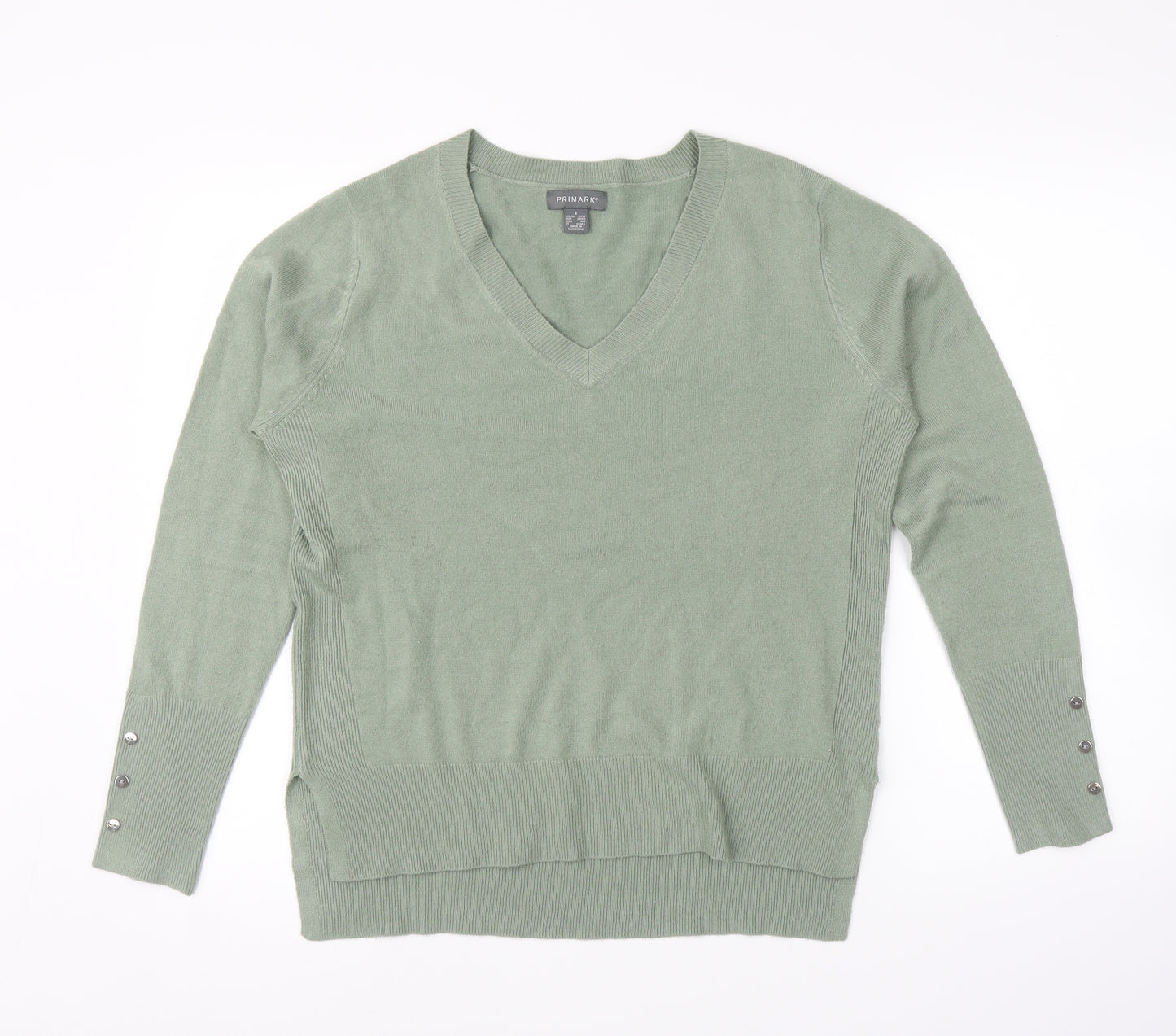 Primark Womens Green   Pullover Jumper Size S