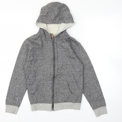 Urban Outlaws Boys Grey   Full Zip Hoodie Size 9-10 Years