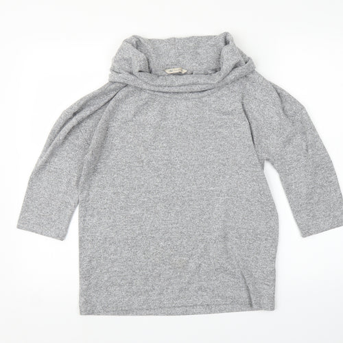 M&S Womens Grey   Pullover Jumper Size 8