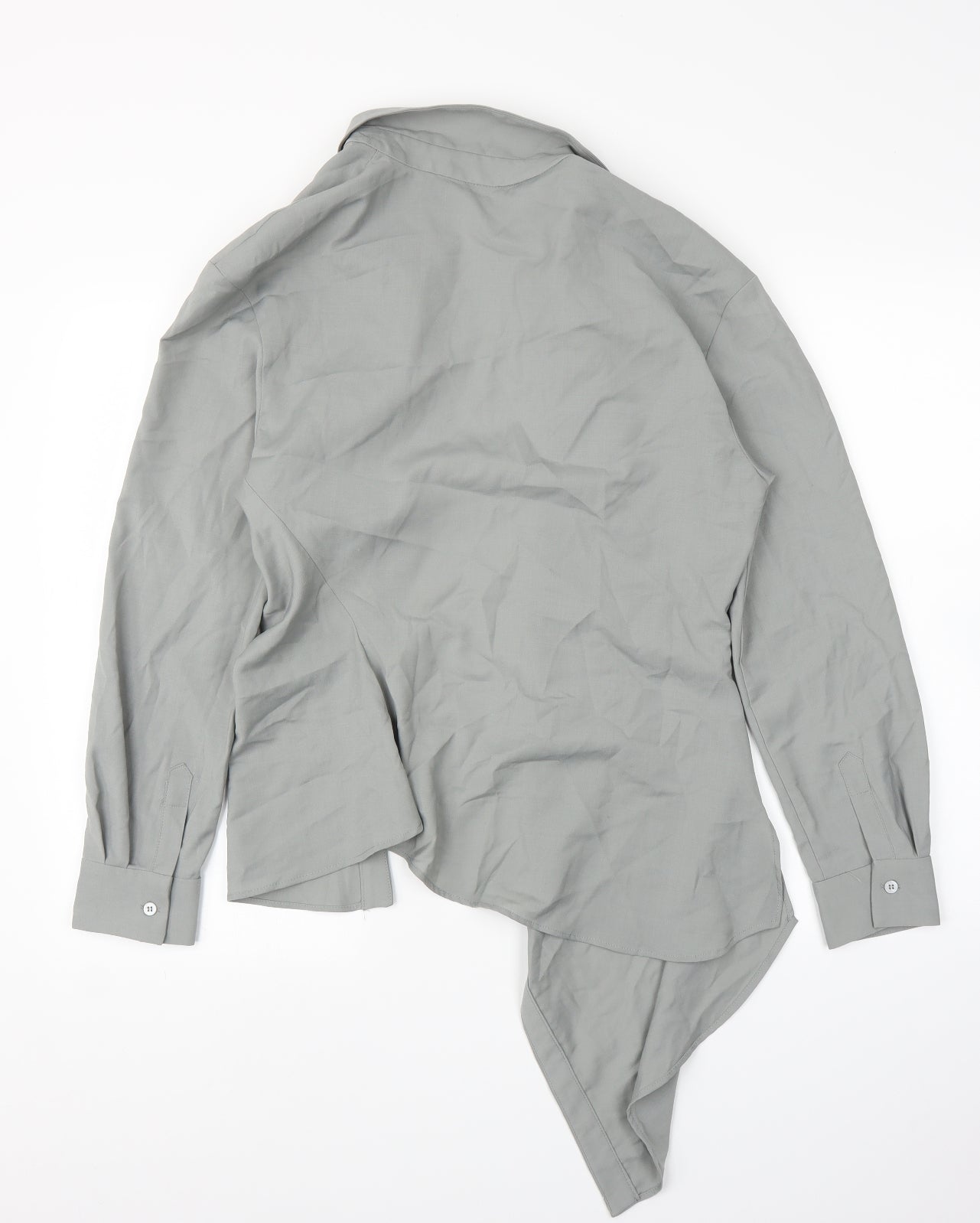 Zara Womens Grey   Basic Blouse Size XL