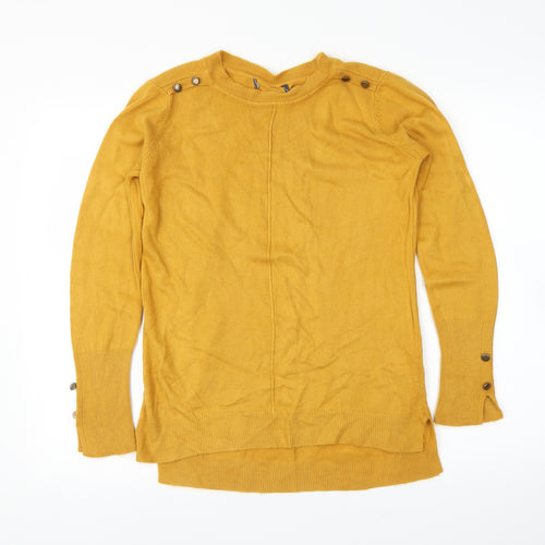 Primark Womens Yellow   Pullover Jumper Size XS