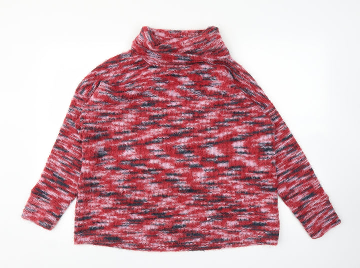 M&Co Womens Purple Pullover Jumper Size 14