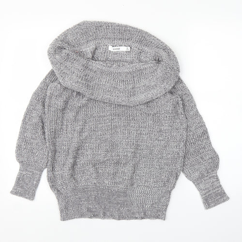 Just Fab Womens Grey   Pullover Jumper Size XL