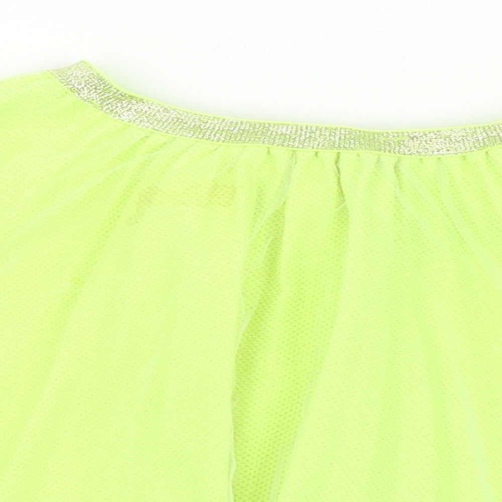 H&M Girls Yellow   Tutu Skirt Size 6 Years