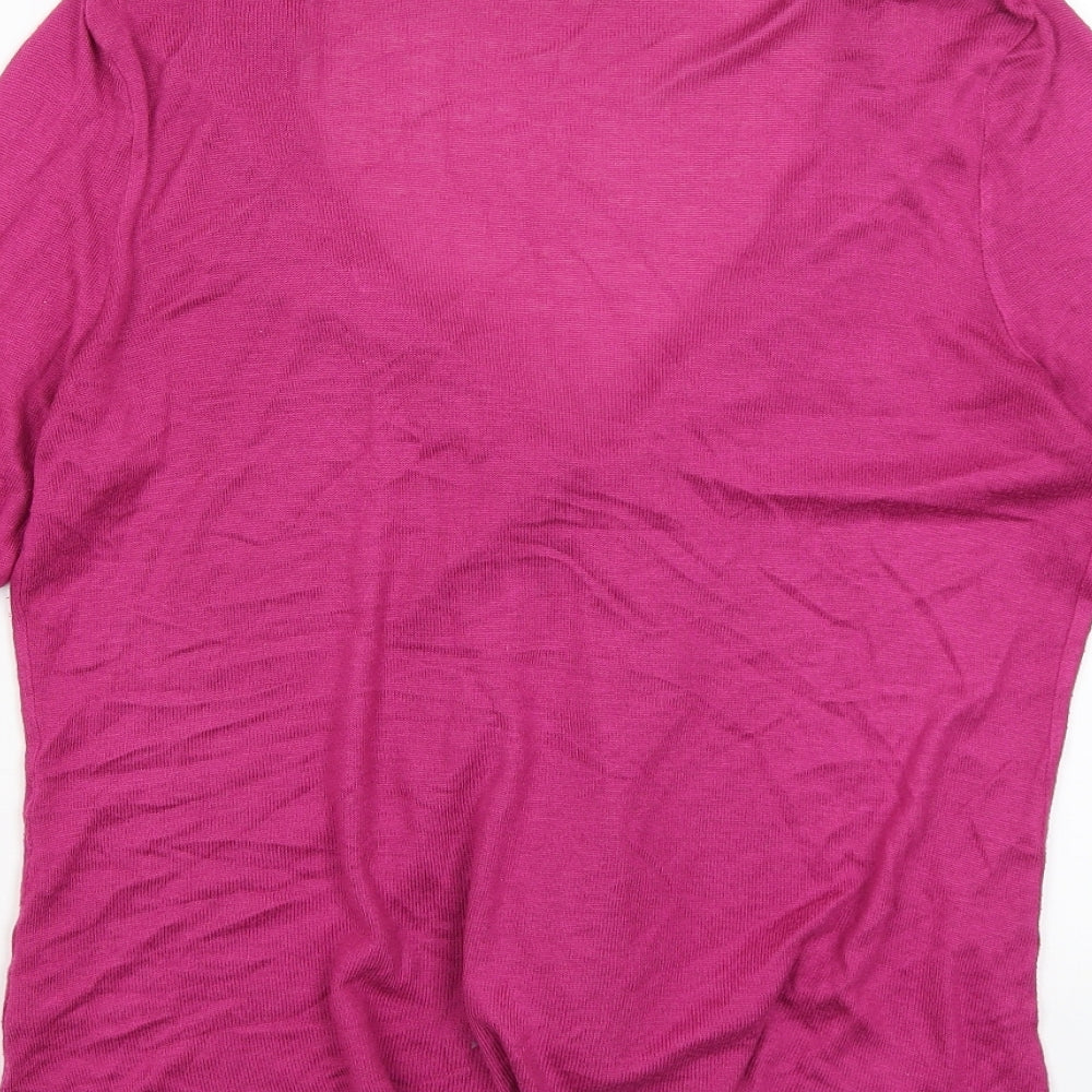 George Womens Pink   Wrap Jumper Size 18