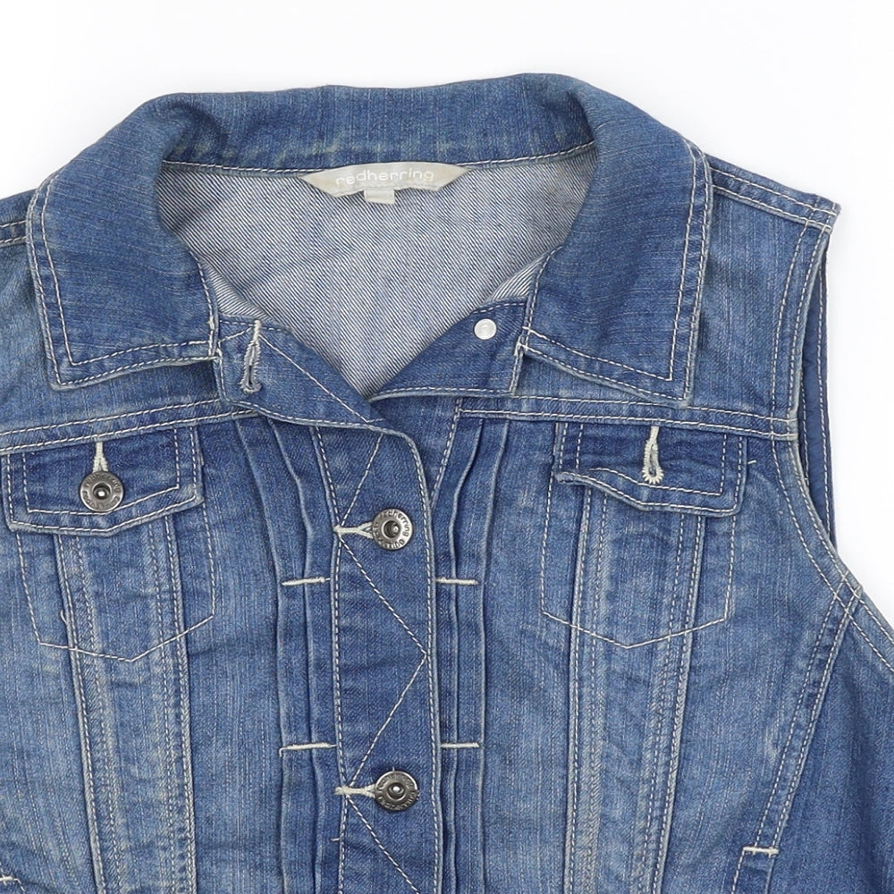 Red Herring Womens Blue   Jacket  Size 14