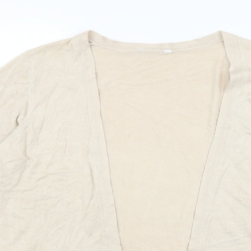 Pep & Co Womens Beige   Wrap Jumper Size 14