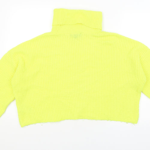 New Look Womens Yellow   Pullover Jumper Size L