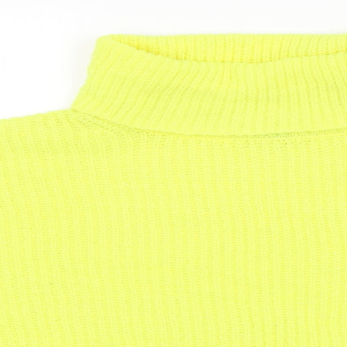 New Look Womens Yellow   Pullover Jumper Size L