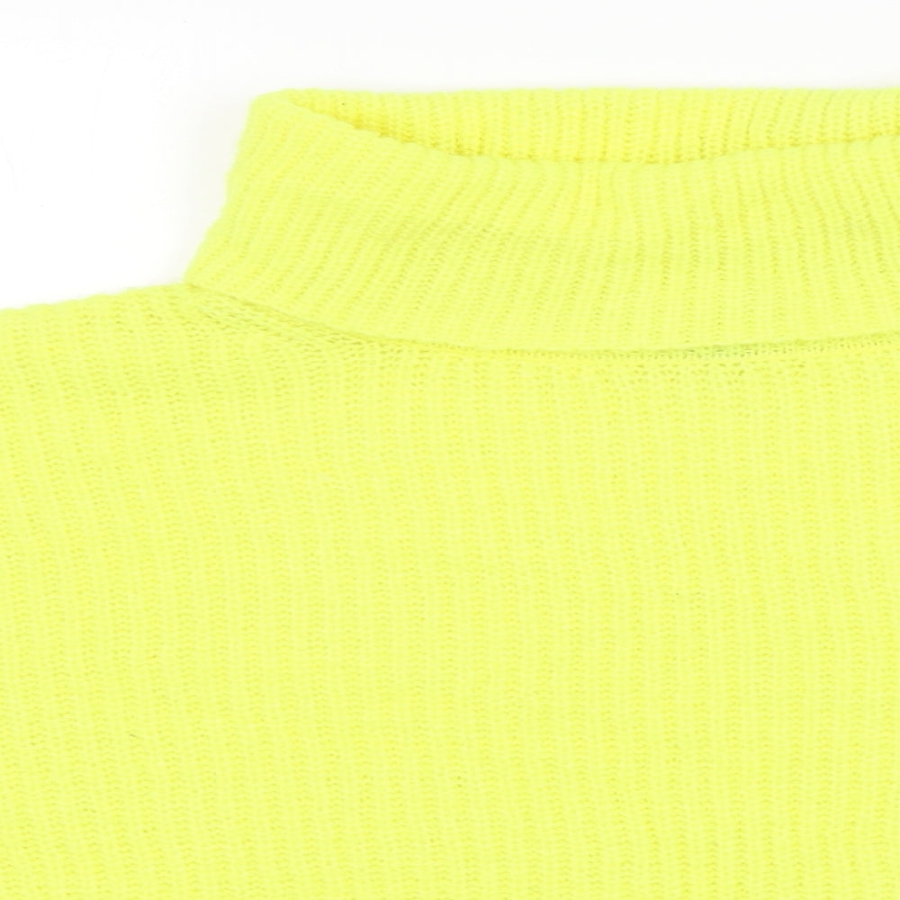 New Look Womens Yellow   Pullover Jumper Size L