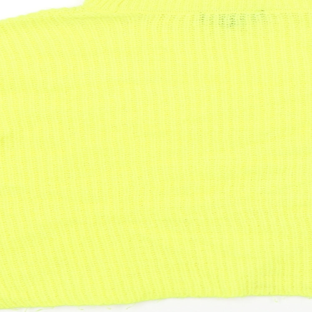 New Look Womens Yellow   Pullover Jumper Size L