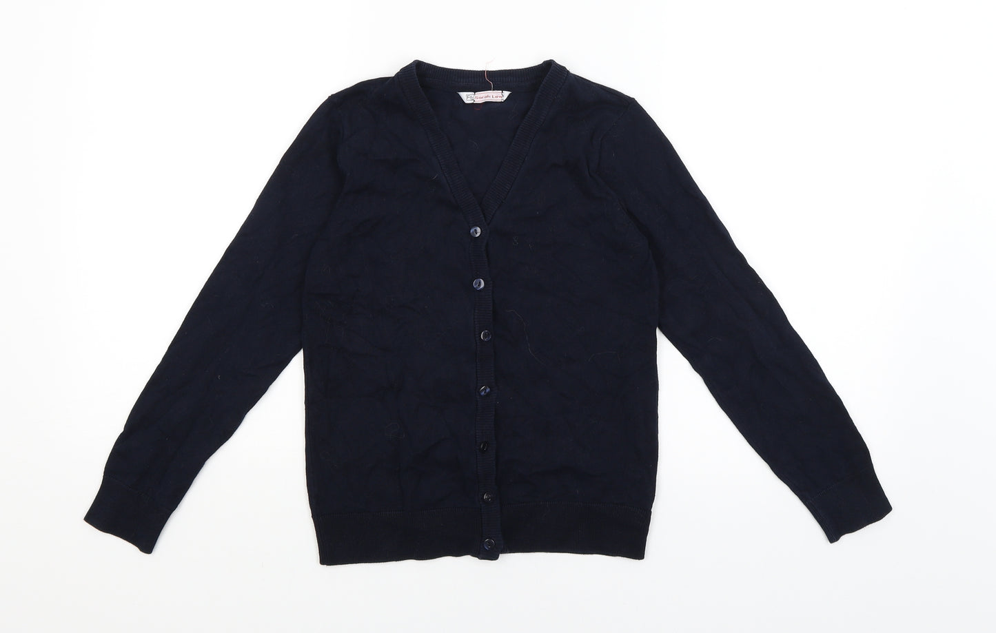 F&F Girls Blue   Cardigan Jumper Size 9-10 Years