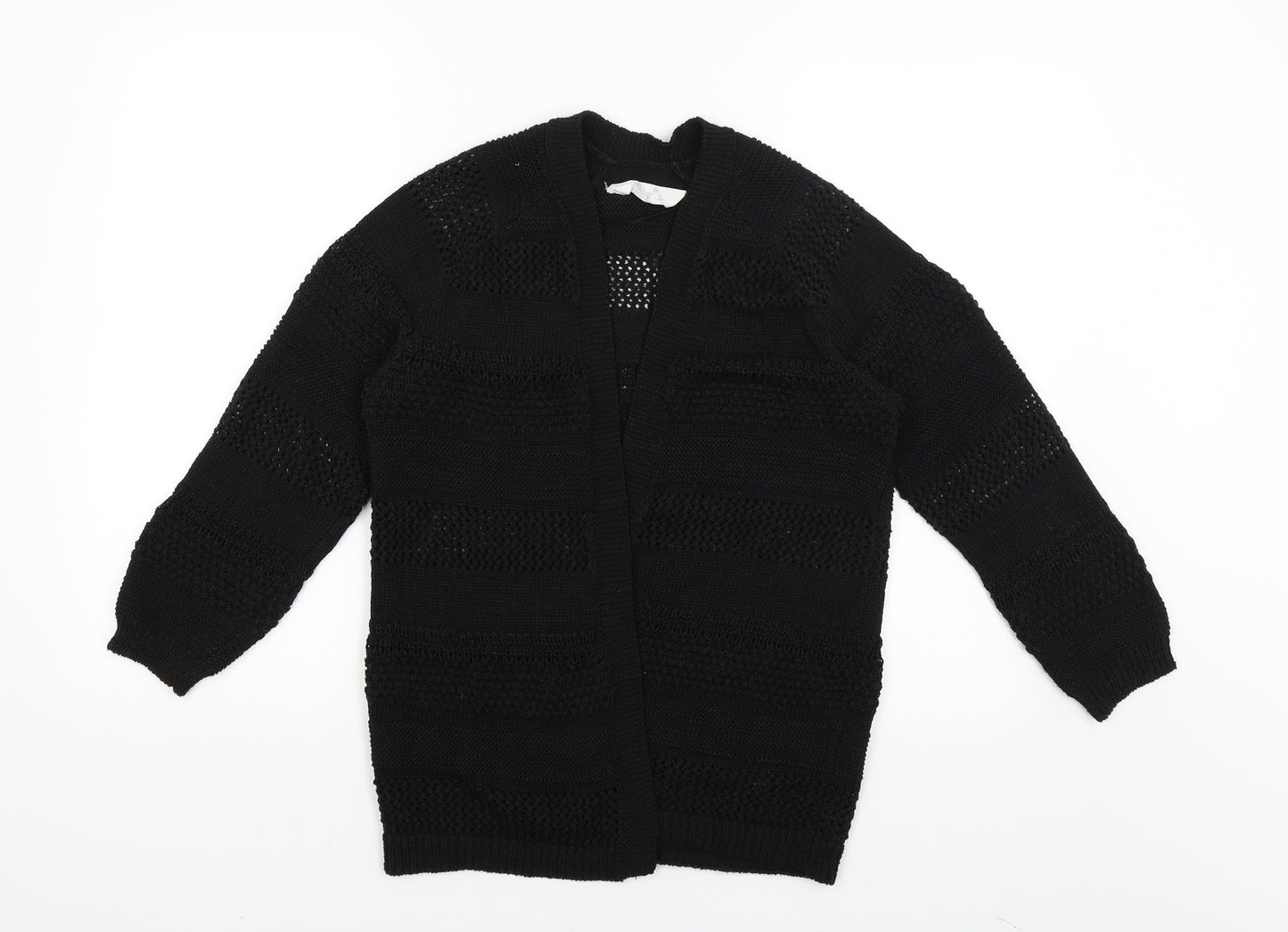 Primark Womens Black   Wrap Jumper Size 6