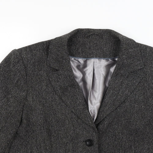 Florence & Fred Womens Grey   Jacket Blazer Size 16