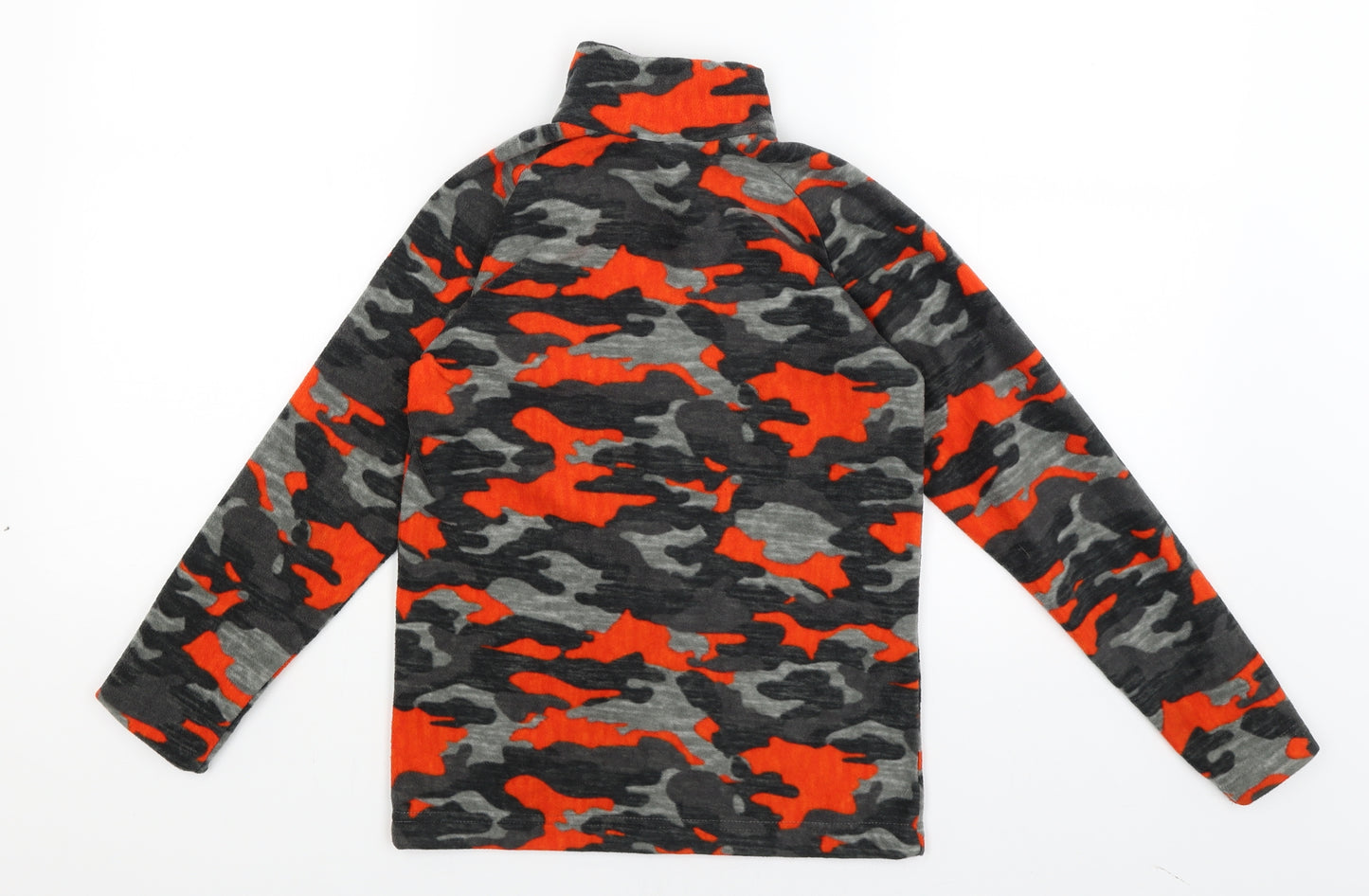 Mountain Warehouse Boys Black Camouflage  Pullover Jumper Size 7-8 Years