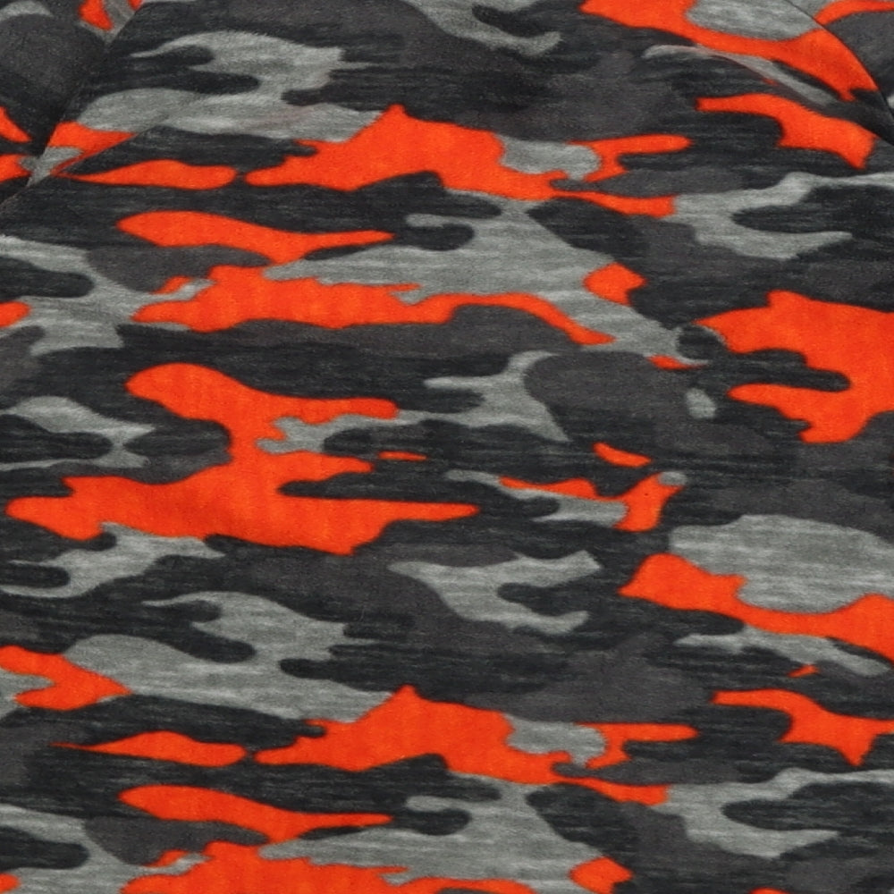 Mountain Warehouse Boys Black Camouflage  Pullover Jumper Size 7-8 Years