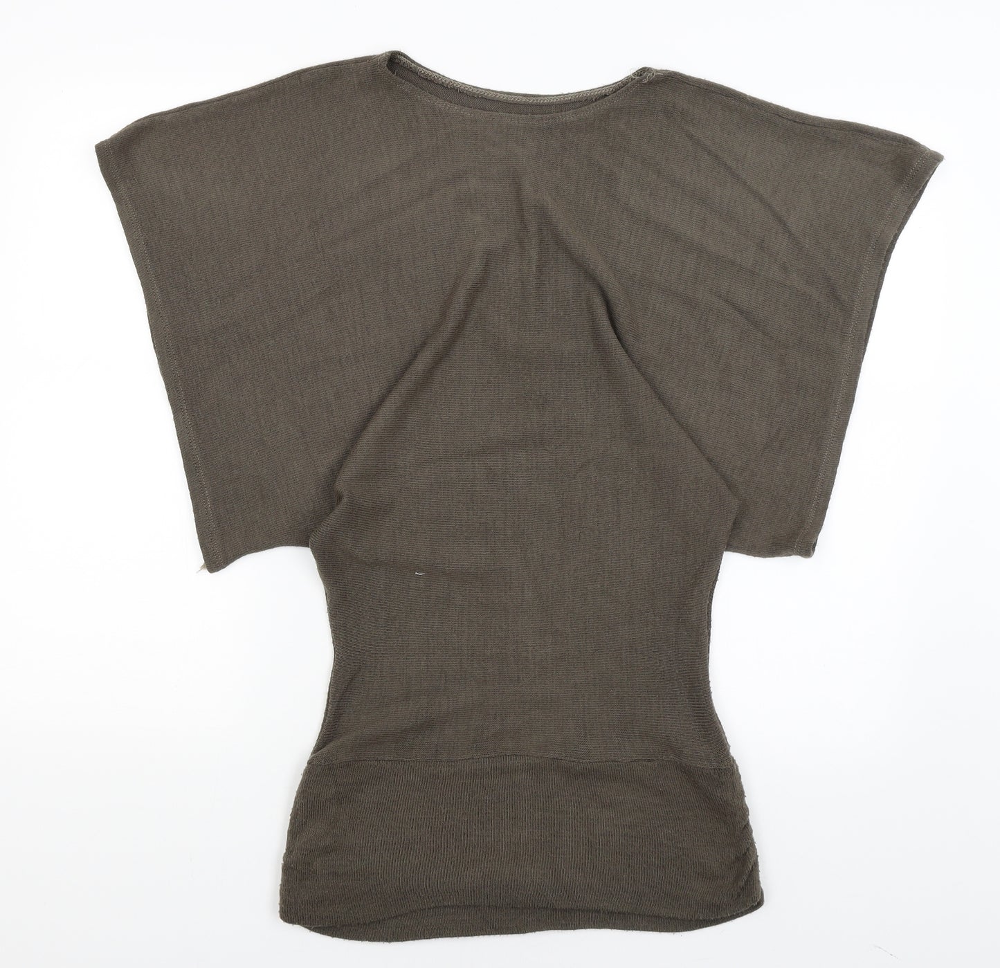 Preworn Womens Green   Tunic T-Shirt Size 10
