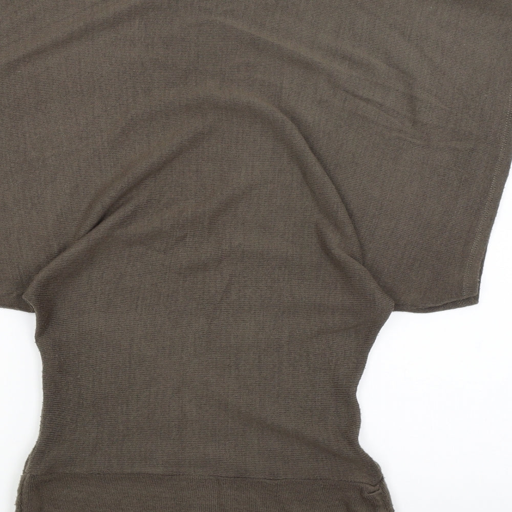 Preworn Womens Green   Tunic T-Shirt Size 10