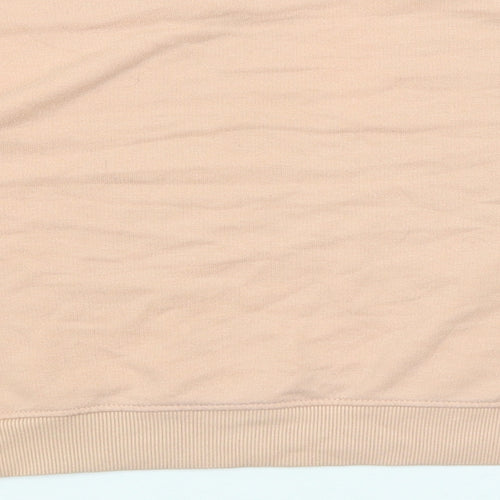 Missguided Womens Pink   Pullover Sweatshirt Size 8