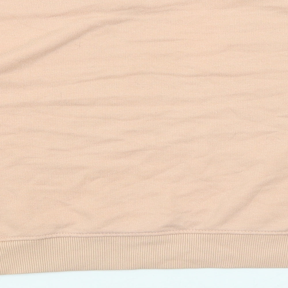 Missguided Womens Pink   Pullover Sweatshirt Size 8
