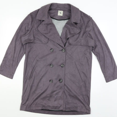 TU Womens Purple   Jacket  Size 14