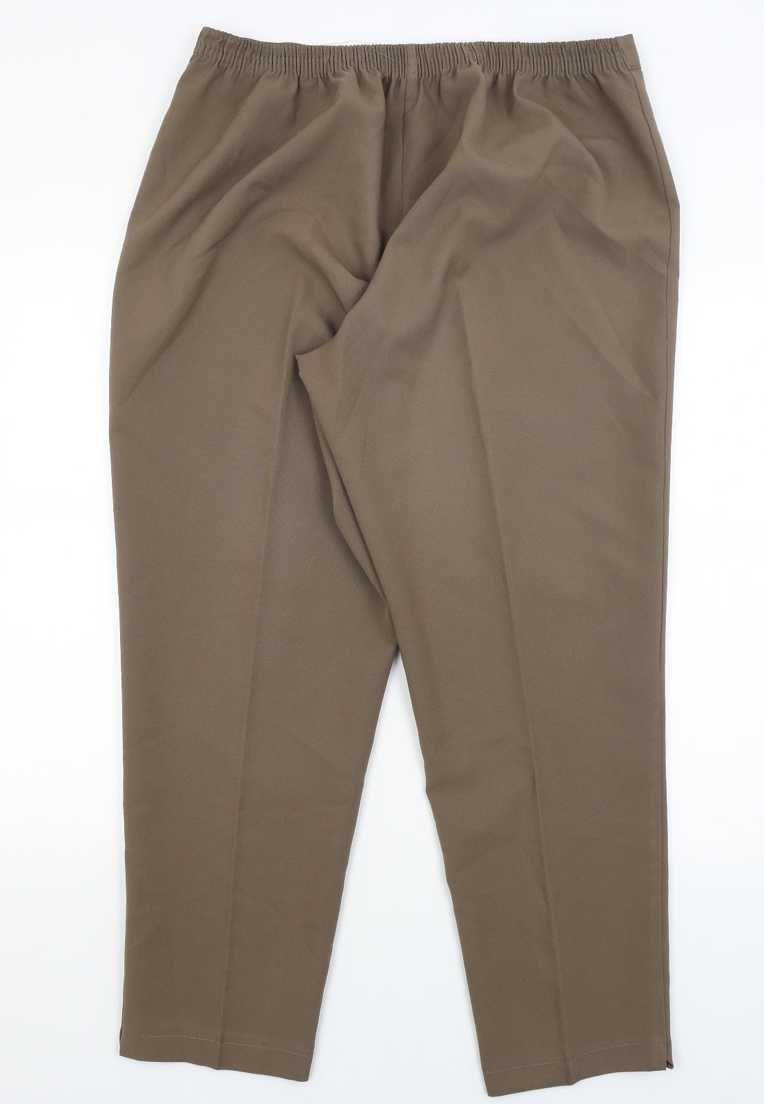 Preworn Womens Brown   Trousers  Size 20 L28.5 in