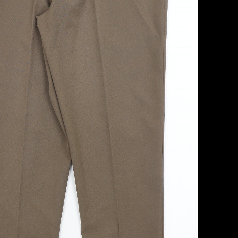 Preworn Womens Brown   Trousers  Size 20 L28.5 in