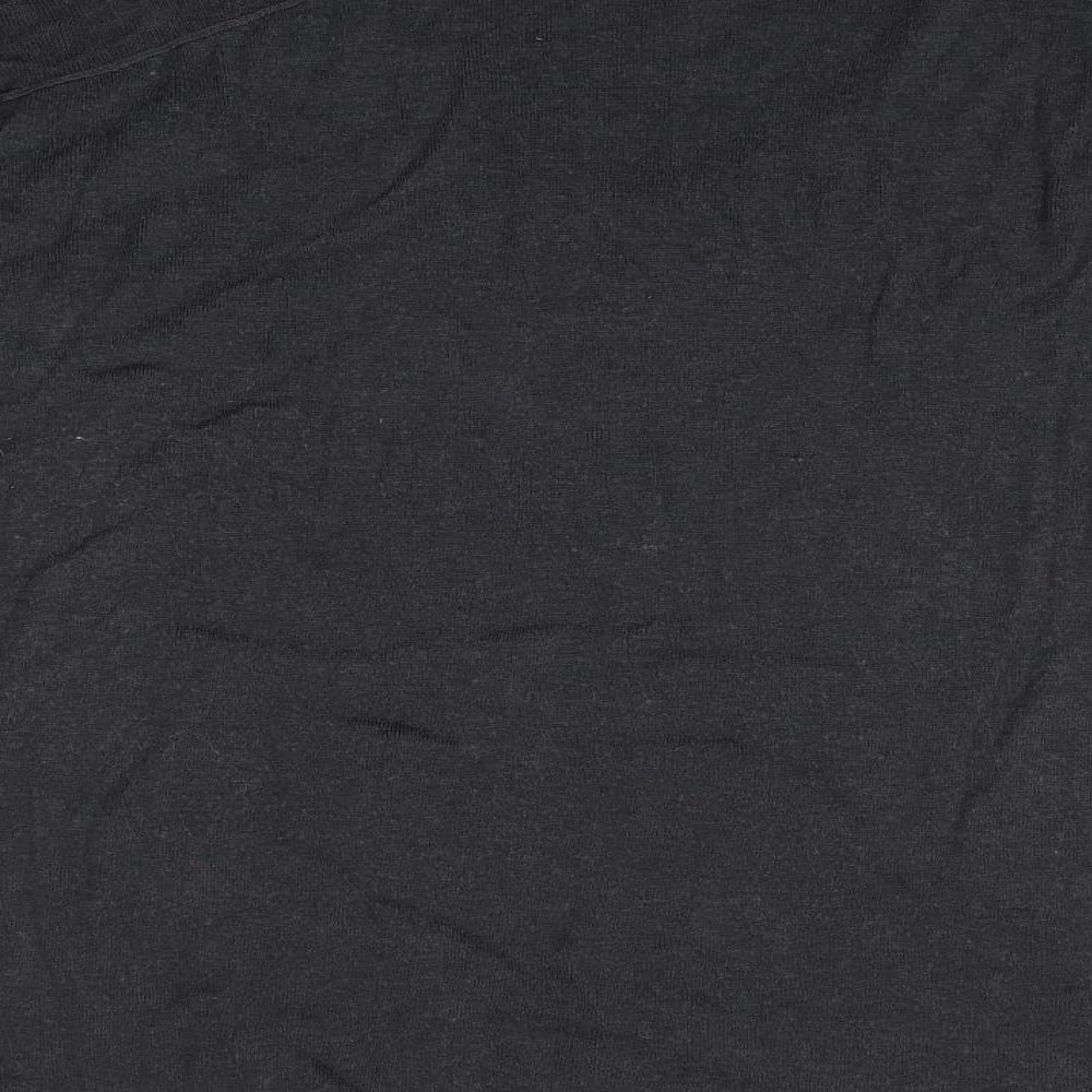 Topshop Womens Grey   Basic T-Shirt Size 8