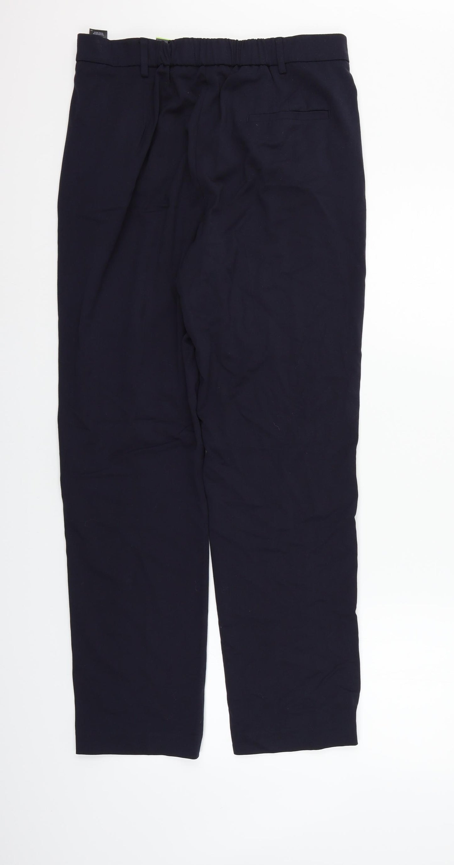 Marks and Spencer Womens Blue   Trousers  Size 12 L28 in