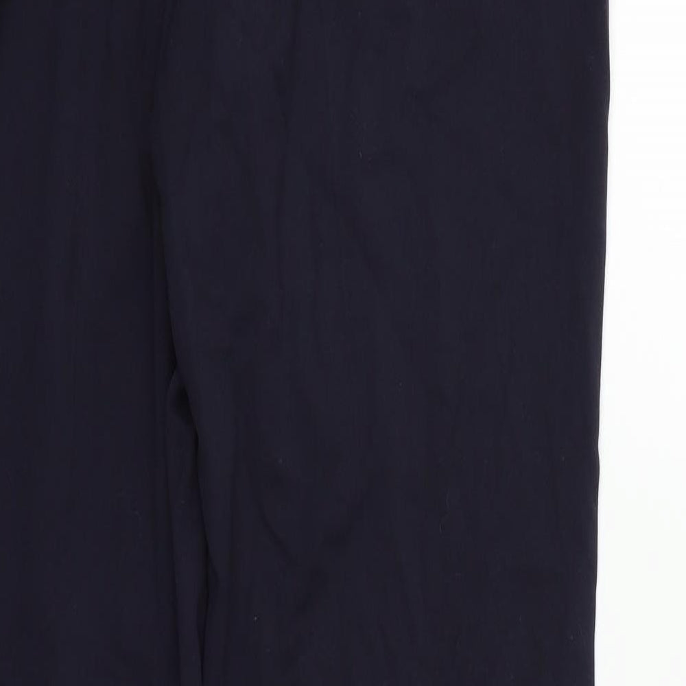 Marks and Spencer Womens Blue   Trousers  Size 12 L28 in