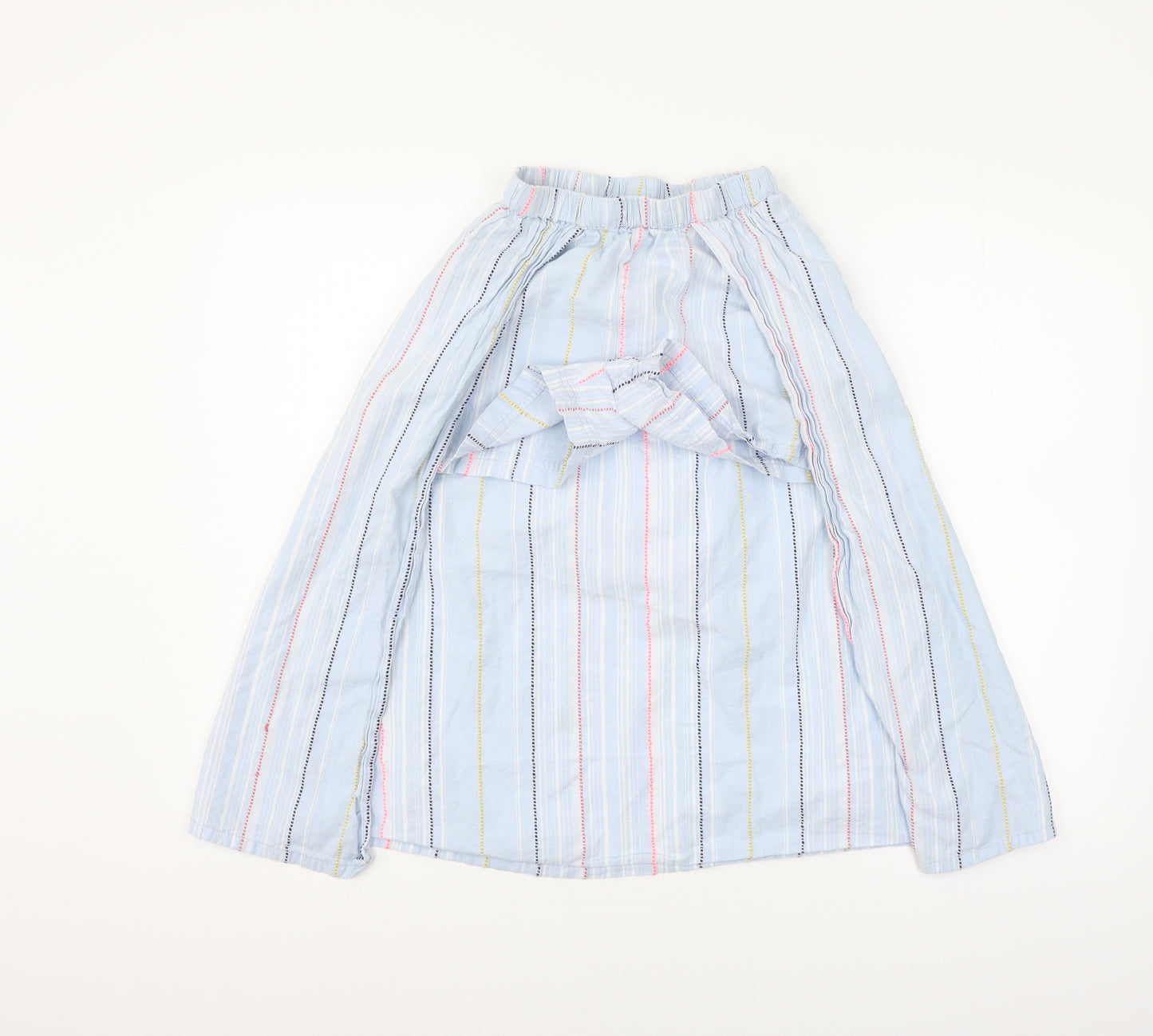 River Island Girls Blue   Flare Skort Size 9-10 Years