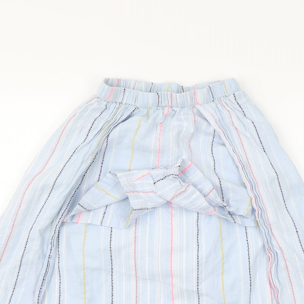 River Island Girls Blue   Flare Skort Size 9-10 Years
