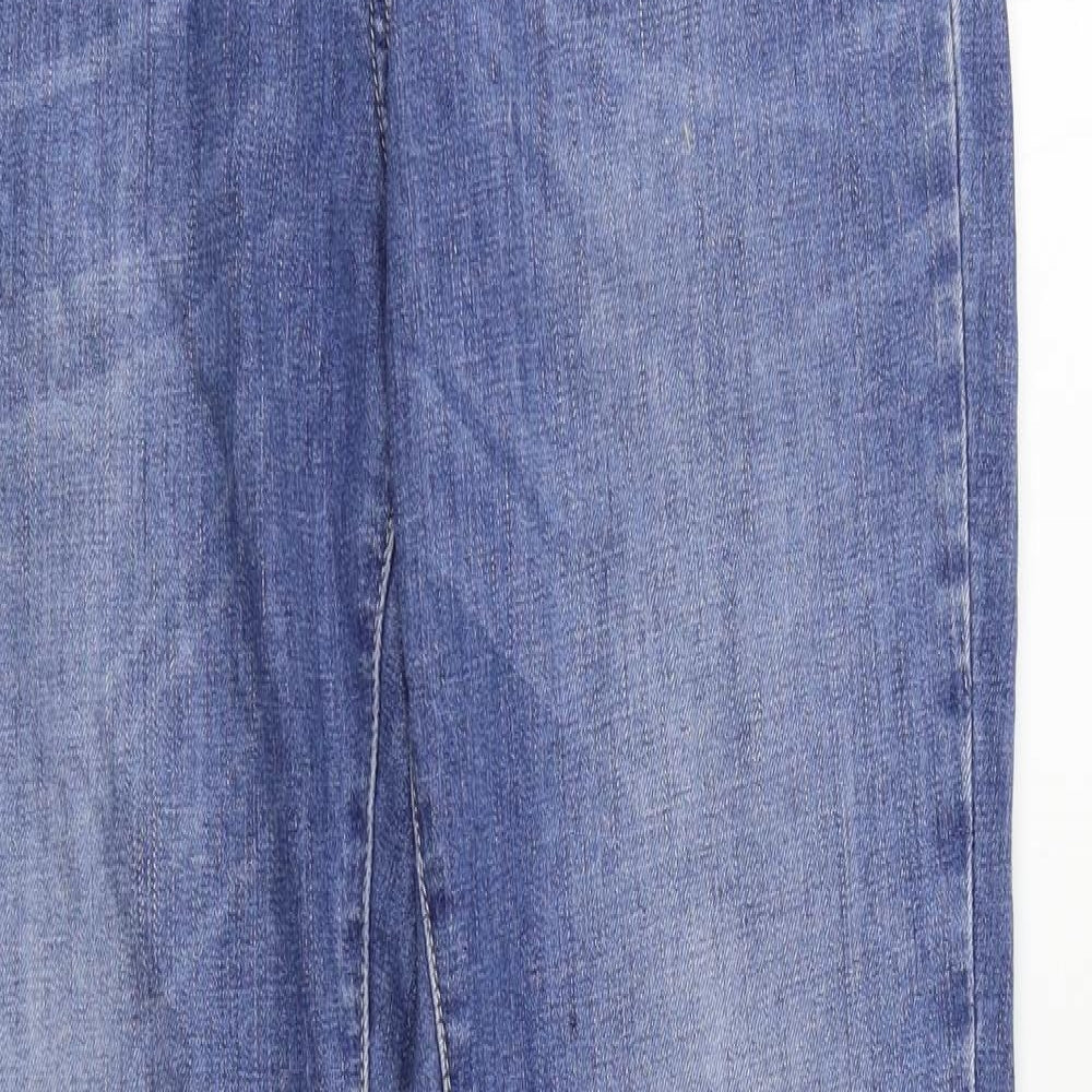 Marks and Spencer Womens Blue   Skinny Jeans Size 14 L29 in