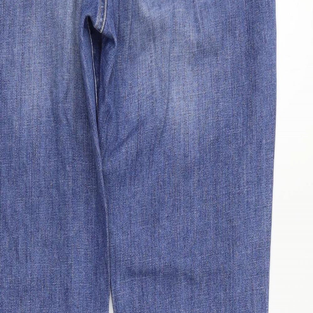 Marks and Spencer Womens Blue   Skinny Jeans Size 14 L29 in