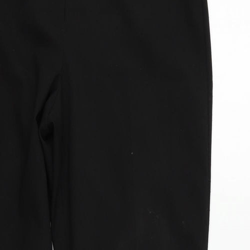 George Womens Black   Trousers  Size 12 L27 in