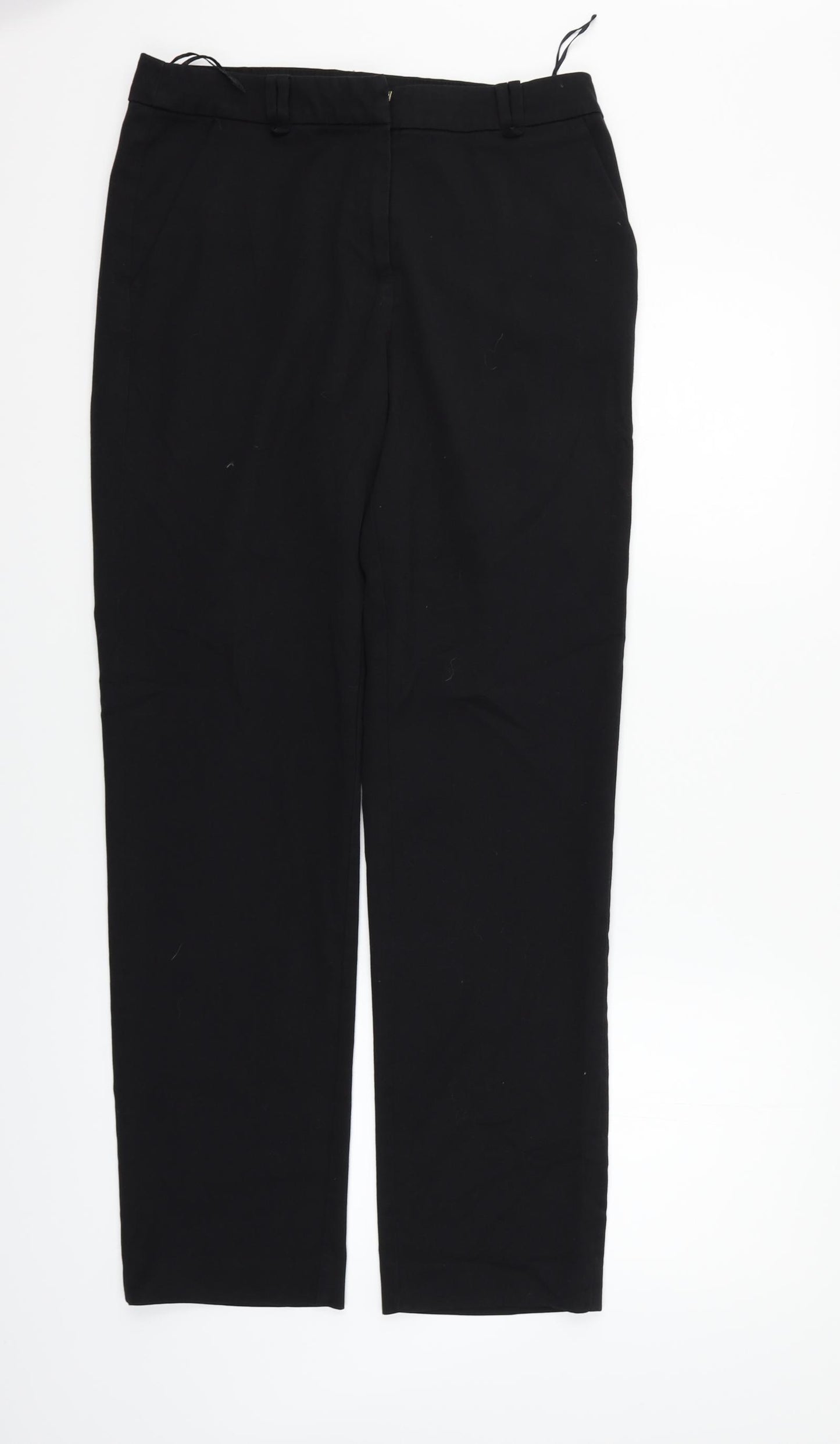 TU Womens Black   Trousers  Size 10 L28 in