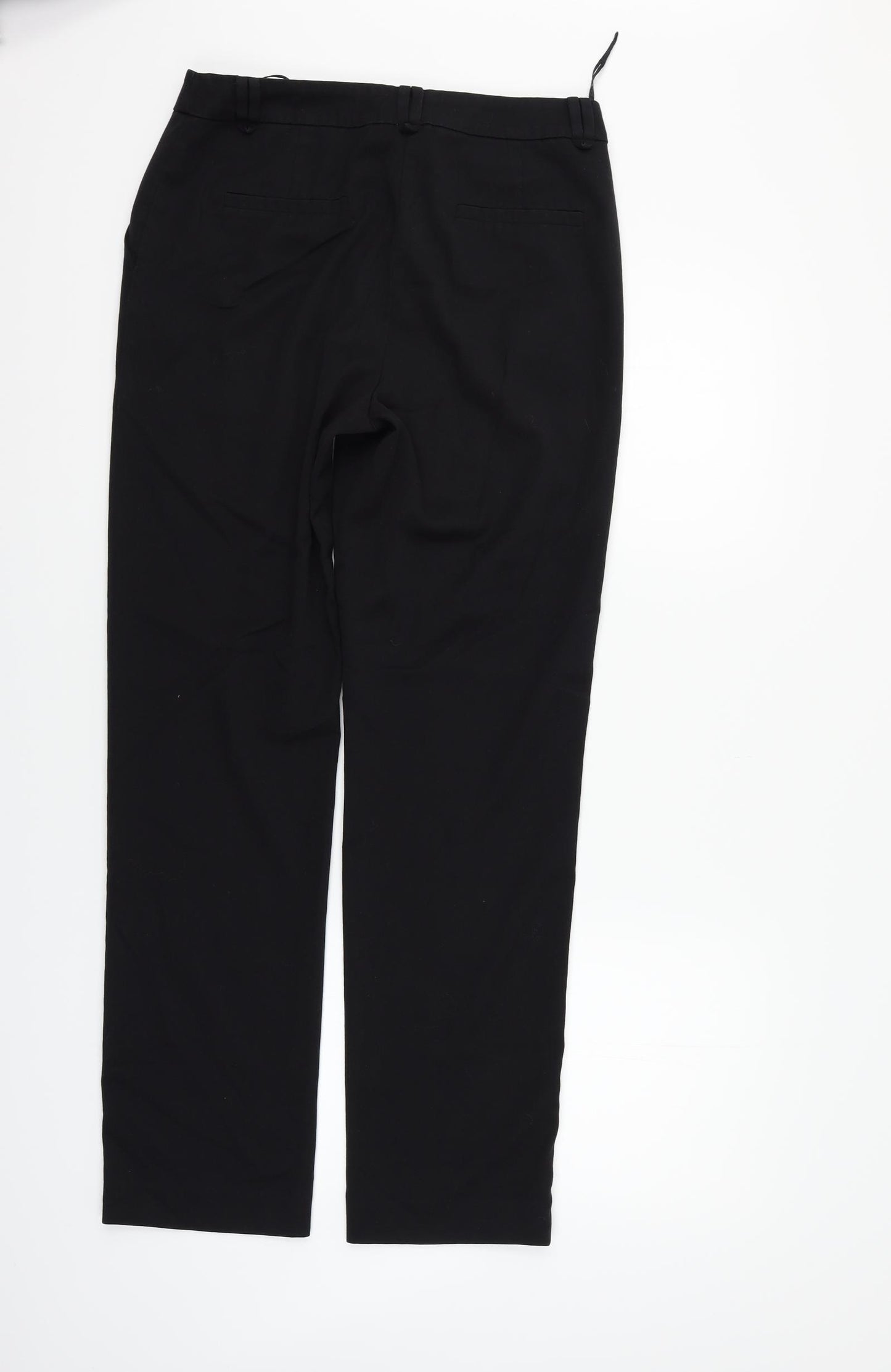 TU Womens Black   Trousers  Size 10 L28 in