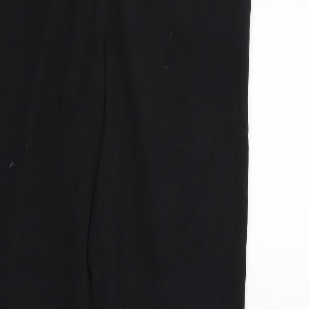 TU Womens Black   Trousers  Size 10 L28 in
