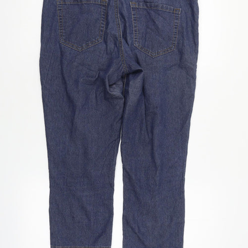 Janina Denim Womens Blue   Cropped Jeans Size 12 L22 in