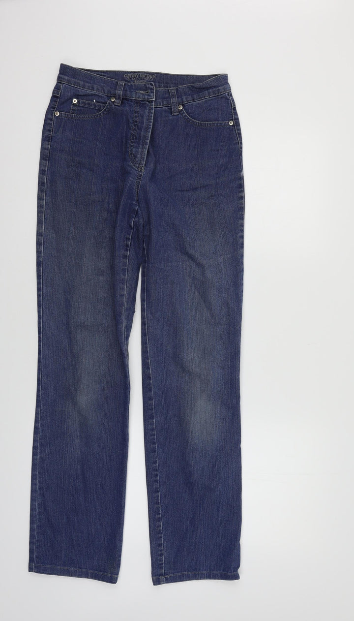 Gerry Weber Womens Blue Skinny Jeans Size 26 in L28 in