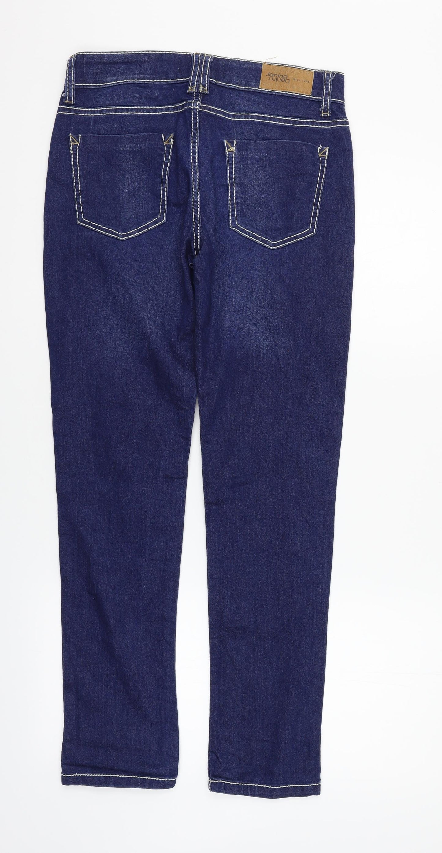 JMS Womens Blue   Straight Jeans Size 34 in L28 in