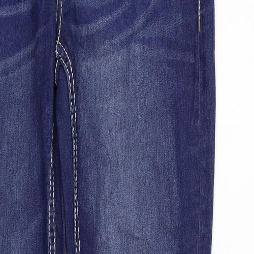 JMS Womens Blue   Straight Jeans Size 34 in L28 in