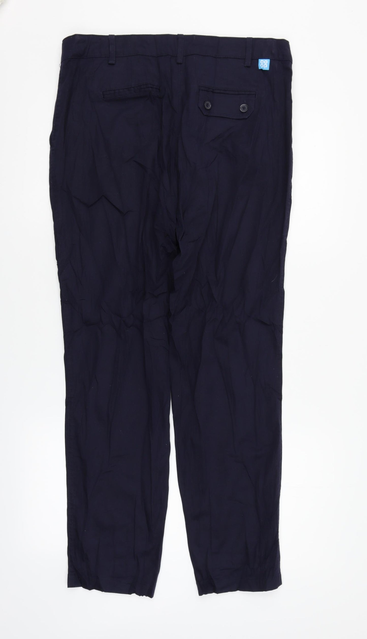 Dimentions Womens Blue   Trousers  Size 14 L26 in