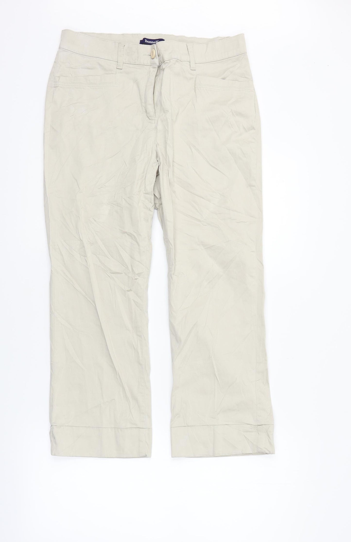 donnell Womens Beige   Trousers  Size 12 L24 in